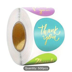 Thank You Stickers, Packing Supplies, Small Business Supplies, Shipping Supplies